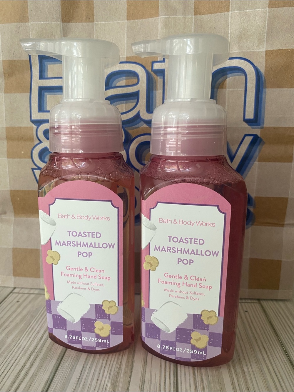 TOASTED MARSHMALLOW POP Gentle Foaming Hand Soap 2 Pack